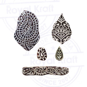 Paisley Wooden Stamps - Set