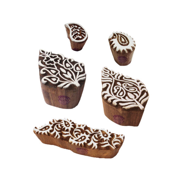 Paisley Wooden Stamps - Set