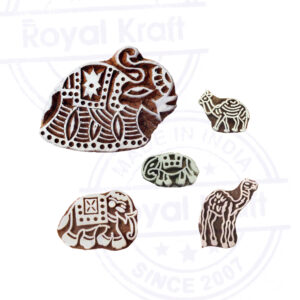 Animal Wooden Stamps - Set