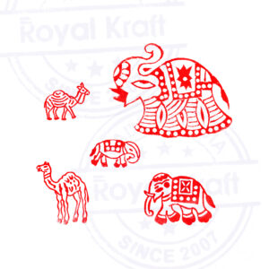 Animal Wooden Stamps - Set