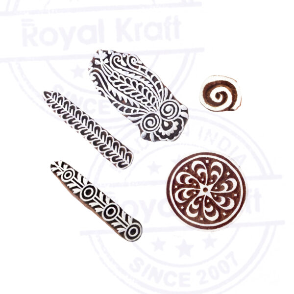 Assorted Wooden Stamps - Set