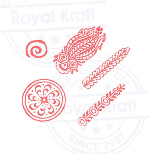 Assorted Wooden Stamps - Set