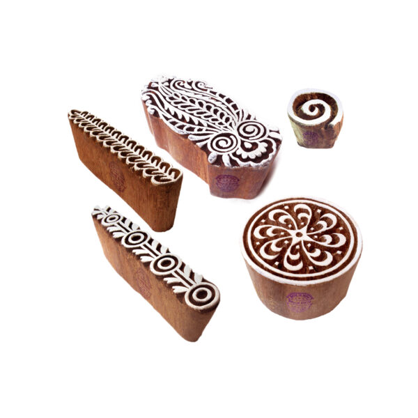 Assorted Wooden Stamps - Set