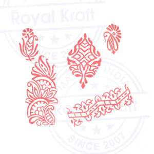 Indian Wooden Stamps - Set