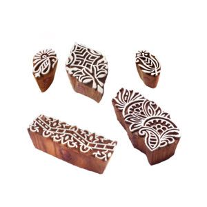 Indian Wooden Stamps - Set