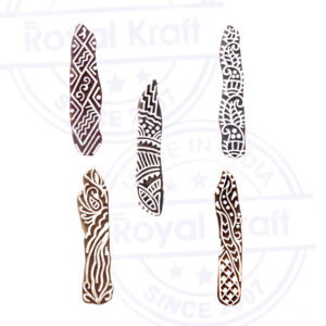 Border Wooden Stamps - Set