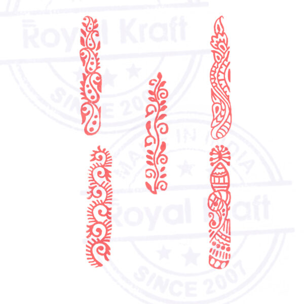 Border Wooden Stamps - Set
