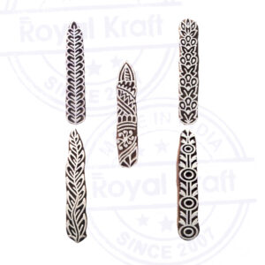 Border Wooden Stamps - Set