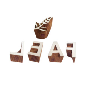 Educational Wooden Stamps - Set