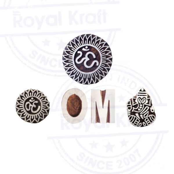Educational Wooden Stamps - Set