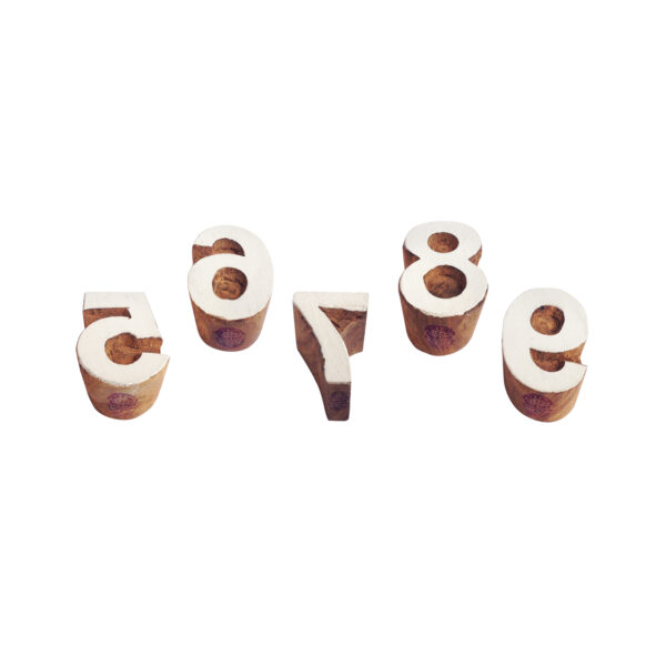 Educational Wooden Stamps - Set