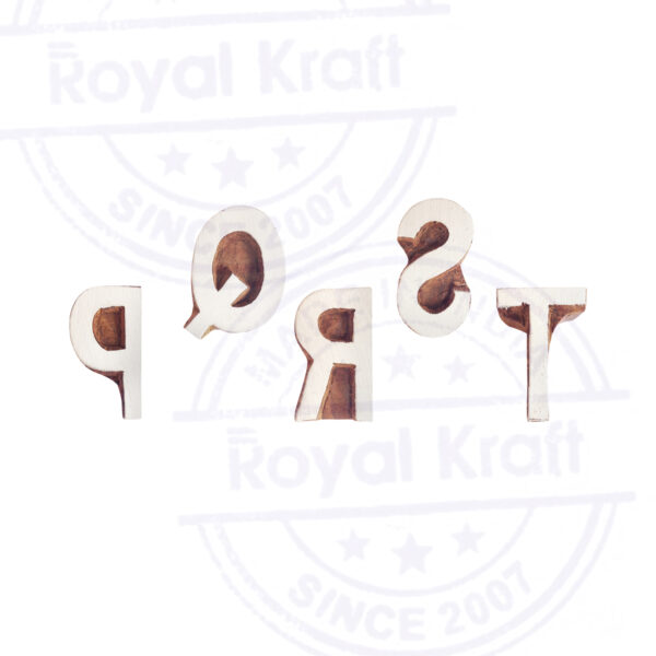 Educational Wooden Stamps - Set