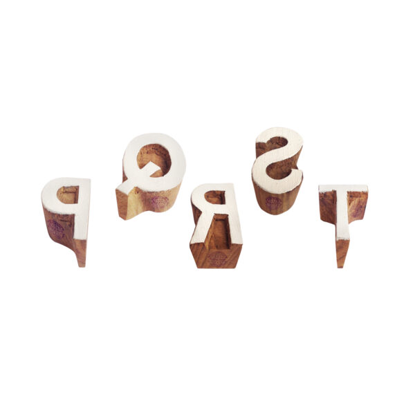 Educational Wooden Stamps - Set