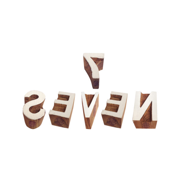 Educational Wooden Stamps - Set