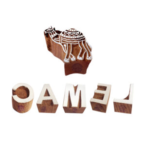 Educational Wooden Stamps - Set