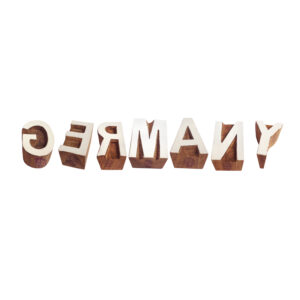 Educational Wooden Stamps - Set