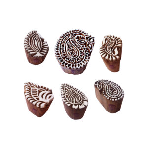 Paisley Wooden Stamps - Set