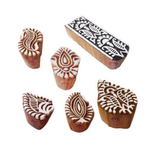 Paisley Wooden Stamps - Set