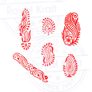 Paisley Wooden Stamps - Set