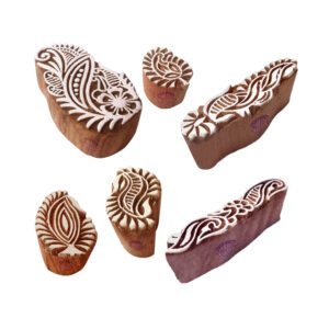 Paisley Wooden Stamps - Set