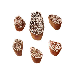 Paisley Wooden Stamps - Set