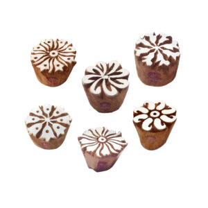 Round Wooden Stamps - Set
