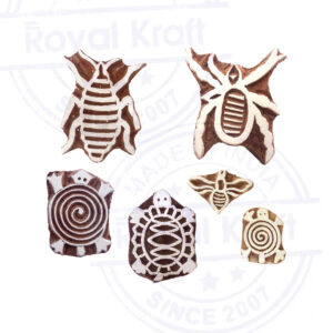 Animal Wooden Stamps - Set