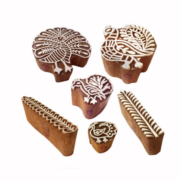 Animal Wooden Stamps - Set