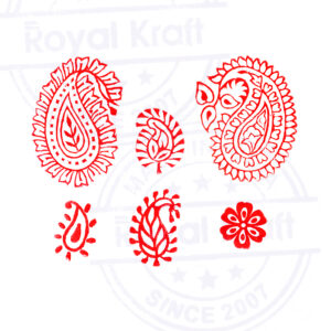 Paisley Wooden Stamps - Set