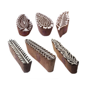 Paisley Wooden Stamps - Set