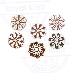 Round Wooden Stamps - Set
