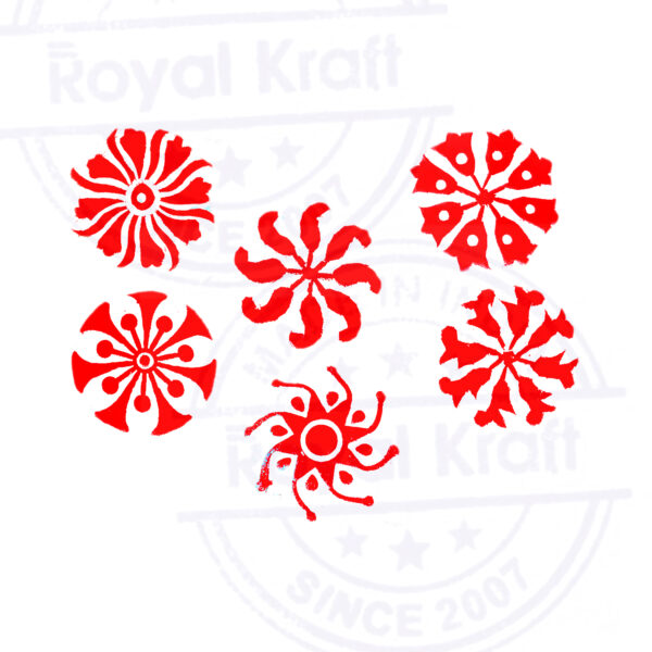 Round Wooden Stamps - Set