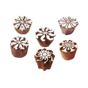 Round Wooden Stamps - Set