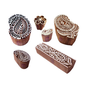 Paisley Wooden Stamps - Set