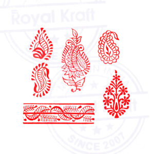 Paisley Wooden Stamps - Set