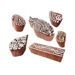 Paisley Wooden Stamps - Set