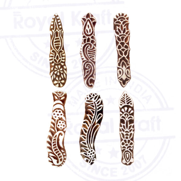 Border Wooden Stamps - Set