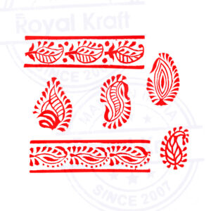 Paisley Wooden Stamps - Set
