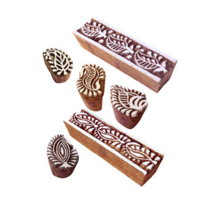 Paisley Wooden Stamps - Set