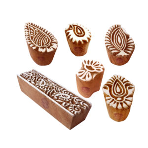 Paisley Wooden Stamps - Set