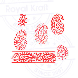 Paisley Wooden Stamps - Set
