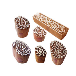 Paisley Wooden Stamps - Set