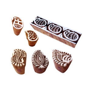 Paisley Wooden Stamps - Set