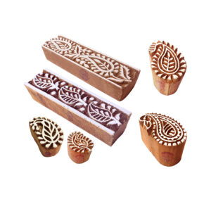 Paisley Wooden Stamps - Set