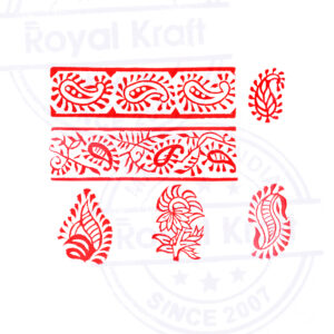 Paisley Wooden Stamps - Set