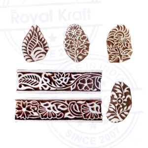 Paisley Wooden Stamps - Set