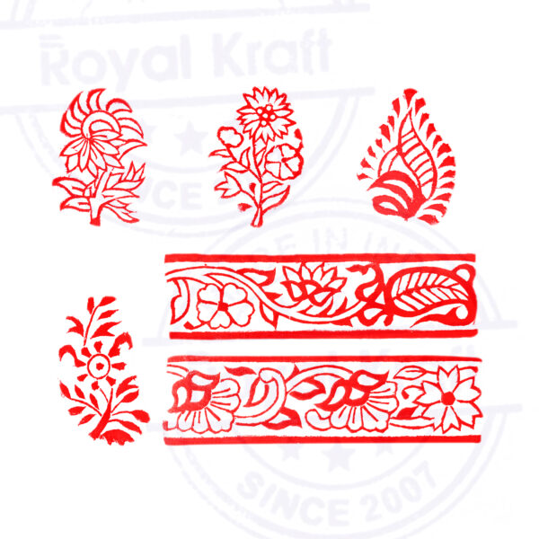 Paisley Wooden Stamps - Set