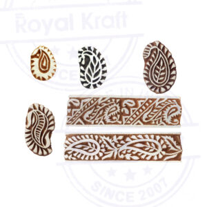 Paisley Wooden Stamps - Set