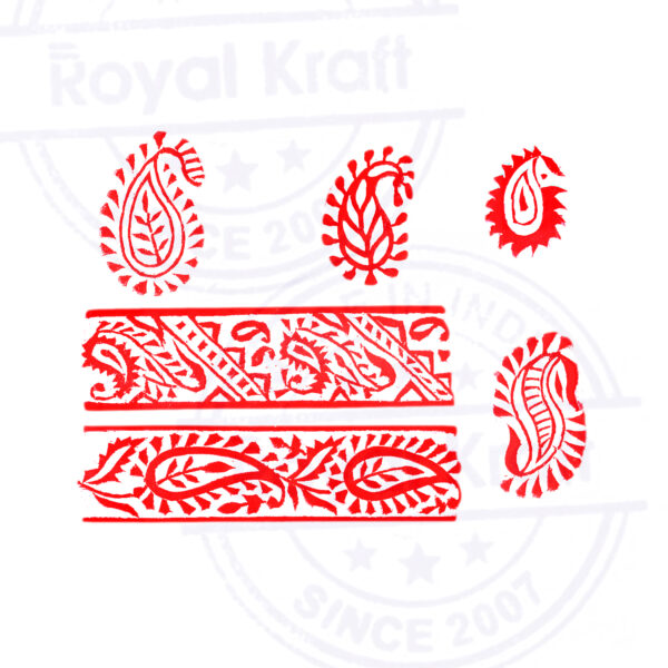 Paisley Wooden Stamps - Set