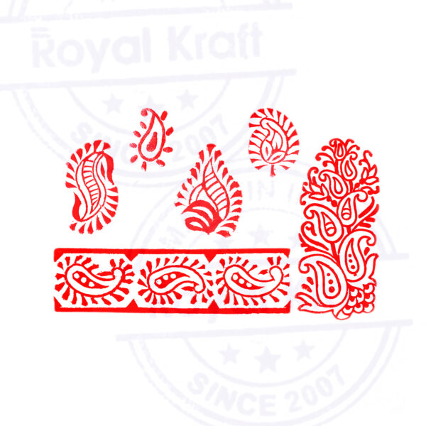 Paisley Wooden Stamps - Set